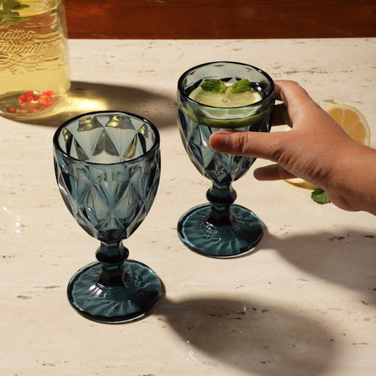 Tinted Goblet | Set Of 2 | Multiple Colors