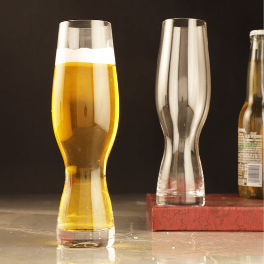 Curvy Beer Glasses | Set of 2