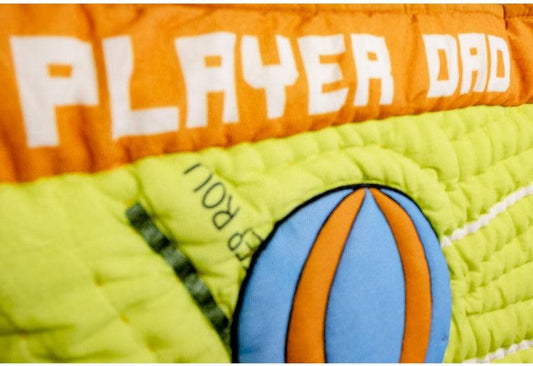 Player Dad Green Dreamy Parachute Quilt