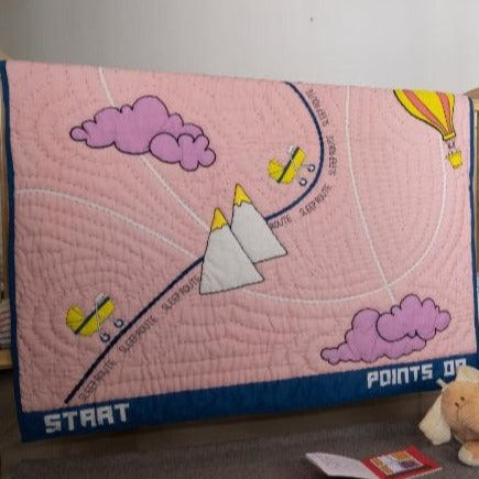 Player Dad Pink Dreamy Parachute Quilt