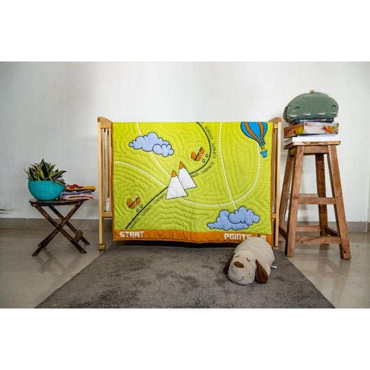 Player Mom Green Dreamy Parachute Quilt