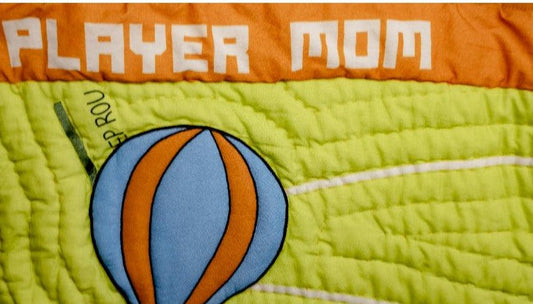 Player Mom Green Dreamy Parachute Quilt