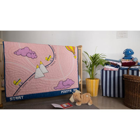 Player Mom Pink Dreamy Parachute Quilt