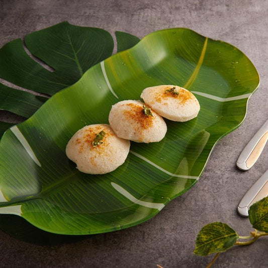 Banana Leaf Designer Serving Platter | Set of 2