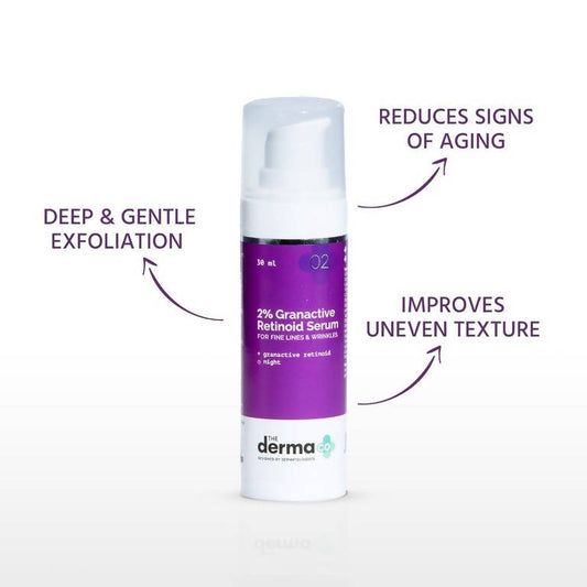 The Derma Co 2% Granactive Retinoid Serum for Fine Lines & Wrinkles - 30 ml