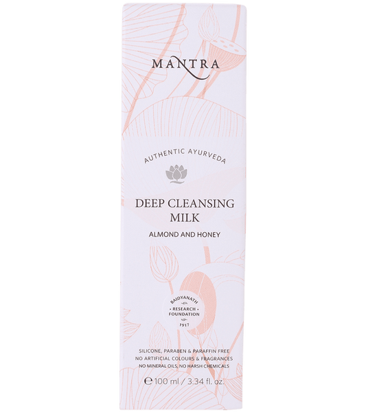 Mantra Herbal Almond And Honey Deep Cleansing Milk