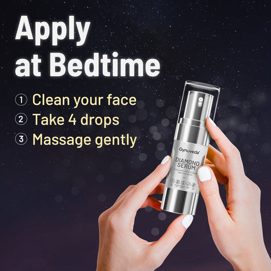 Gynoveda Lodhra And Grapeseed Diamond Face Serum