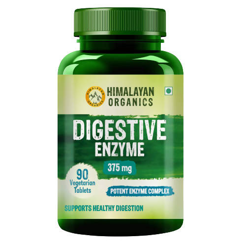 Himalayan Organics Digestive Enzyme 375 mg - 90 tabs