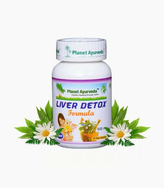 Planet Ayurveda Liver Detox Formula Capsules - 60 tabs