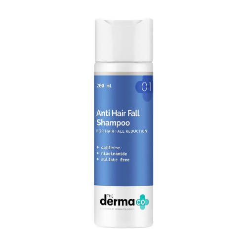 The Derma Co Anti-Hair Fall Shampoo for Hair Fall Reduction - 200 ml