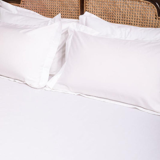 White Cotton Bedding Set | King Size