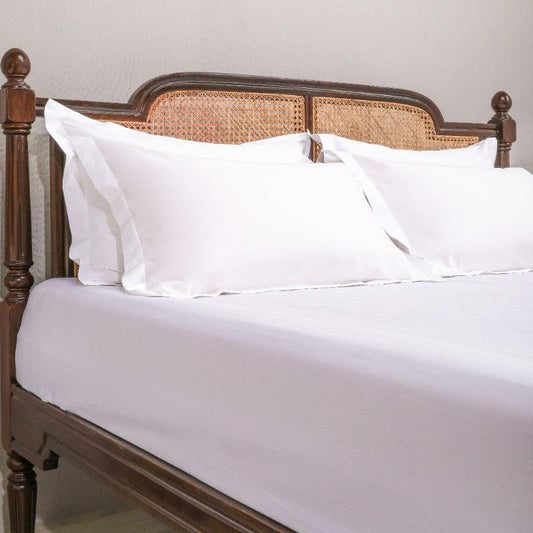 White Cotton Bedding Set | King Size