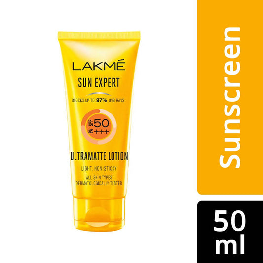 Lakme Sun Expert SPF 50 PA+++ Ultra Matte Lotion - 50 ml