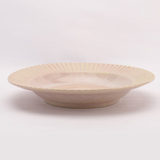 Ceramic Pink Blossom Ramen Plate