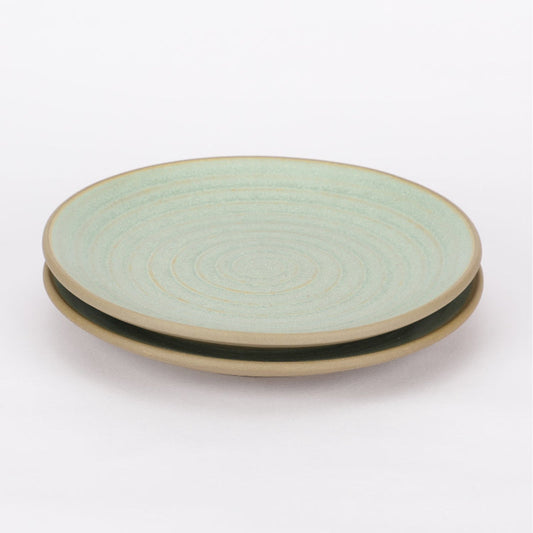 Ceramic Swirls Dinner Plates | Set of 2