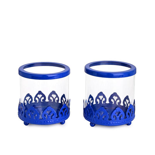 Vassley Votive | Set Of 2 | Multiple Colors