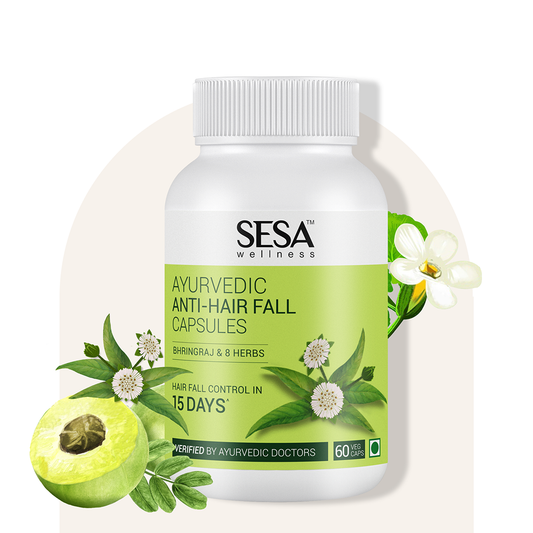 Sesa Ayurvedic Anti-Hair Fall Capsules - 60 tabs