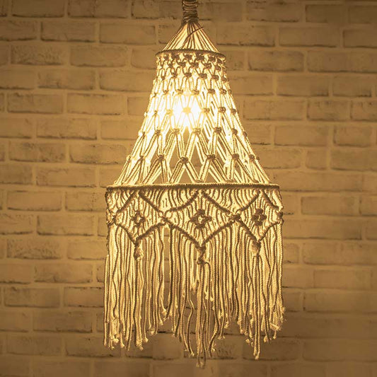 Bella Macrame Lampshade