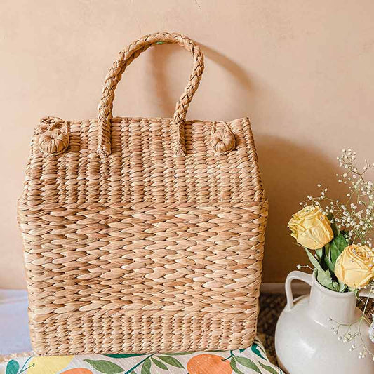 Kauna Grass Picnic Basket | Large