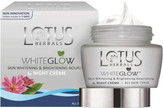 Lotus Herbals WhiteGlow Skin Brightening & Nourishing Night Cream