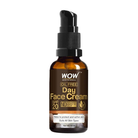 Wow Skin Science Oil Free Day Face Cream - SPF 20 - 50 ml