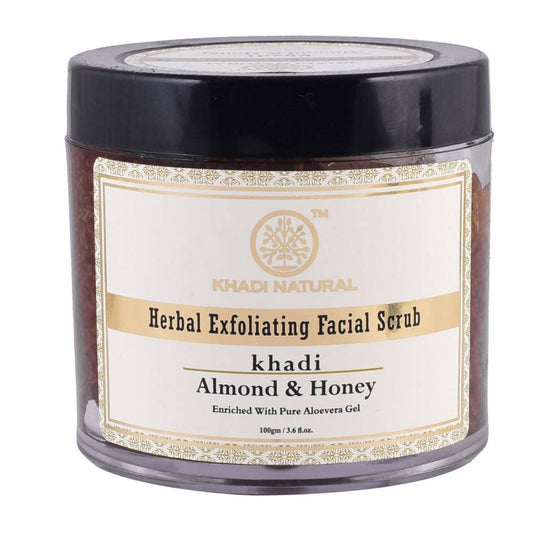 Khadi Natural Almond & Honey Exfoliating Facial Scrub - 50 gm