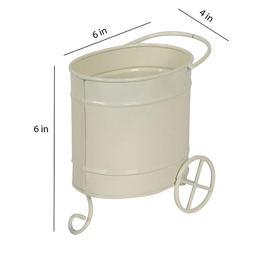 Oval Biege Snacks Platter