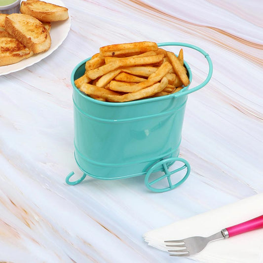 Oval Green Snacks Platter