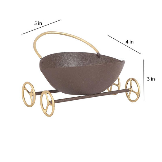 Eye Bowl Snacks Platter With Wheels