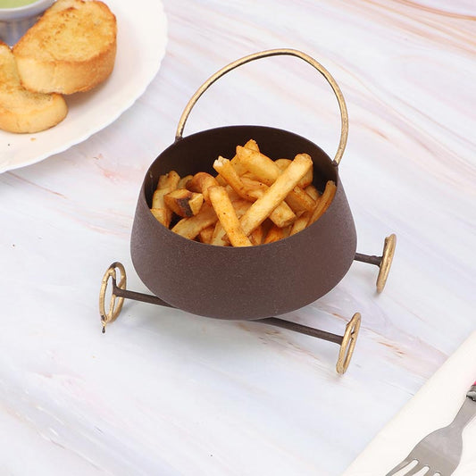 Wine Bowl Snacks Platter With Wheels