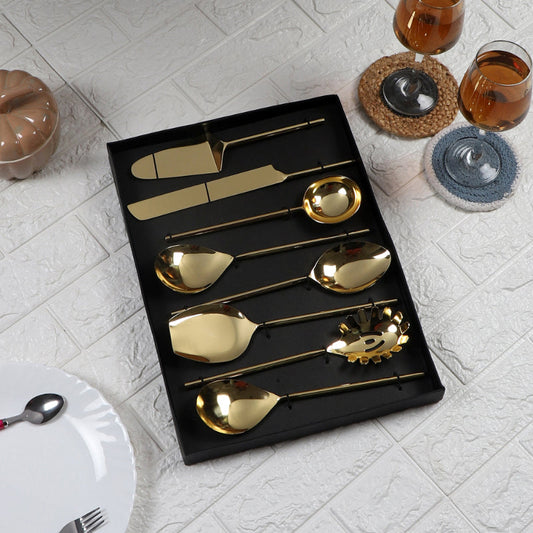 Long Stem Servers | Set of 8