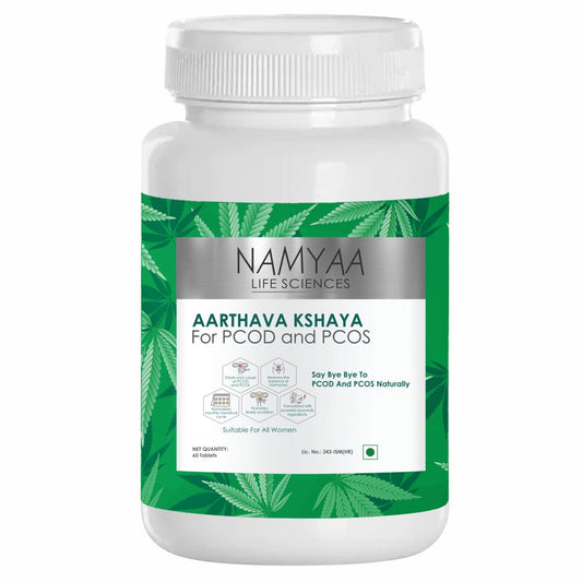 Namyaa Aarthava Kshaya PCOD and PCOS Tablets - 60 Tabs