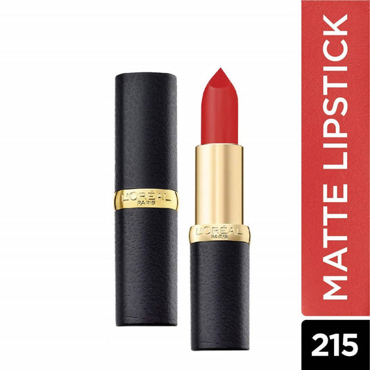 L'Oreal Paris Color Riche Moist Matte Swarovski Lipstick - 215 Flaming Kiss