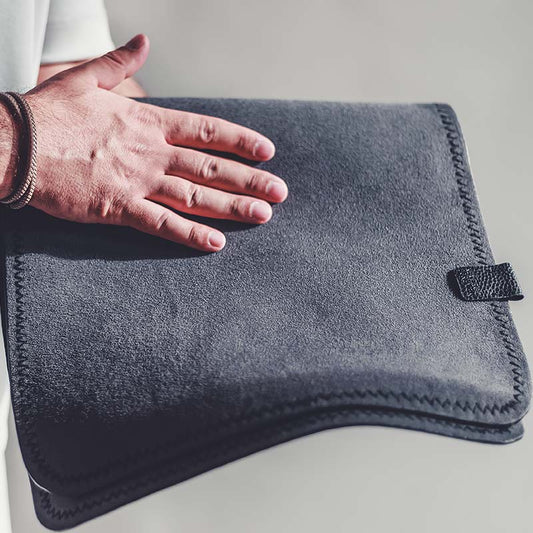 Suede Desk Rug | Multiple Colors