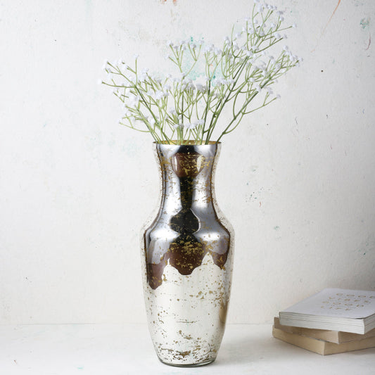 Urn Gold Glass Vase