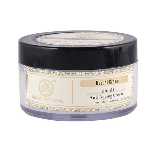 Khadi Natural Anti Ageing Herbal Cream - 50 gm