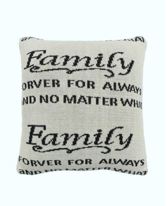 Family Printed Cushion Cover | Set of 2