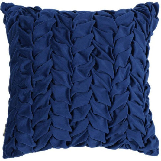 Knotted Polyester Cushion Cover | Set of 2 | Multiple Colors