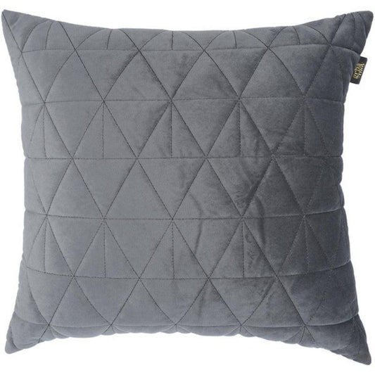 Triangular Quilted Cushion Cover | Set of 2 | Multiple Colors