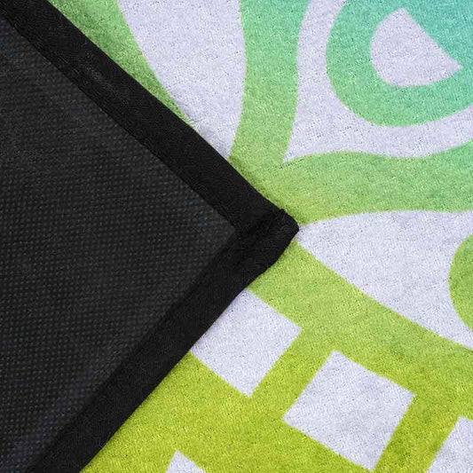 Namaste Green Polyester Yoga Mat