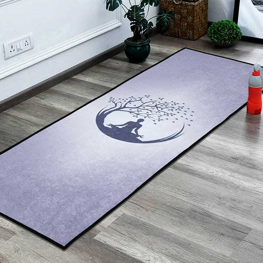 Peace Wine Polyester Yoga Mat