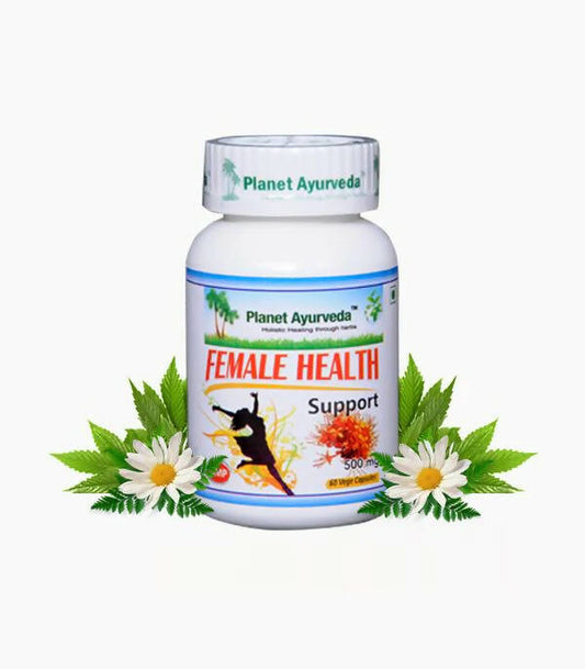 Pla-net Ayurveda Female Wellness Capsules – Herbal Supplement for Women’s Balance (60 Tabs)