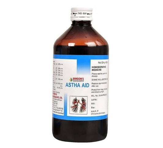 Bakson's Homeopathy Astha Aid Syrup