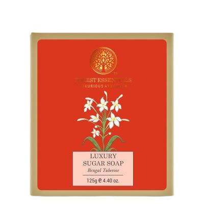 Forest Essentials Luxury Sugar Soap Bengal Tuberose