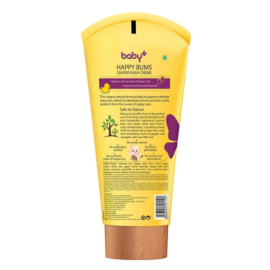 Lotus Herbals Baby+ Happy Bums Diaper Rash Crème