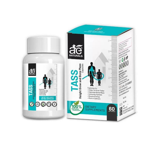 Ae Naturals Tass Height Grow And Bone Mass Capsules