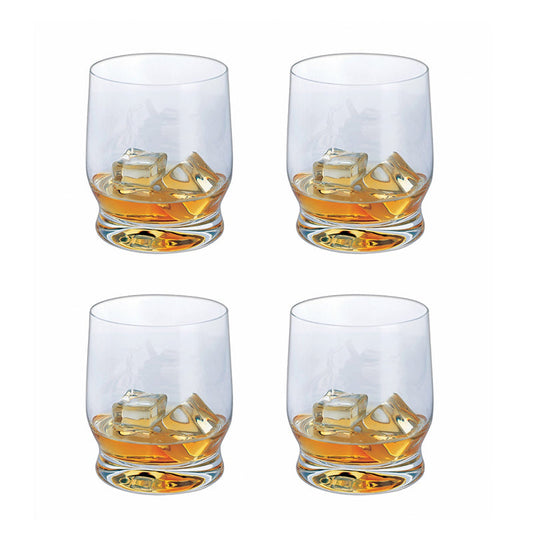 Home Bar Tumbler Crystal Glasses | Set of 4