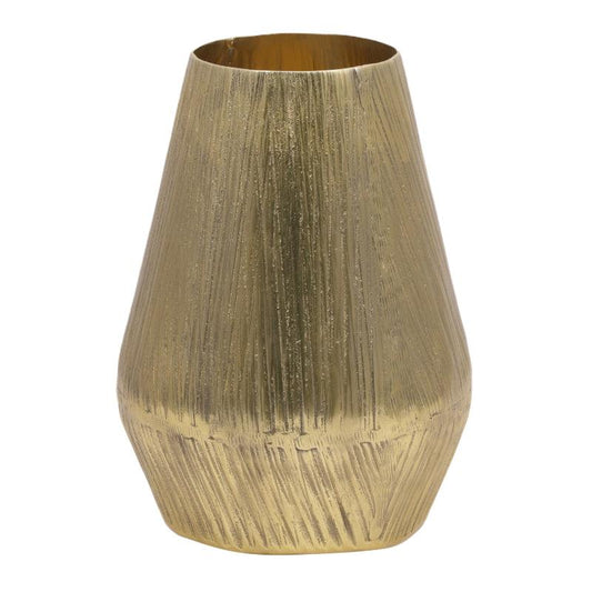 Golden Textured Vase