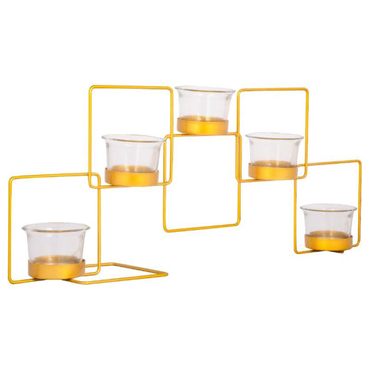 Square 5 Piece Tea Lights Stand