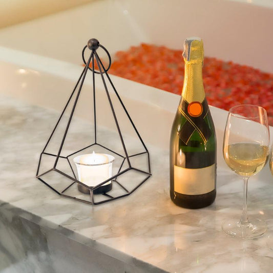 Hexagon Tea Light Holder